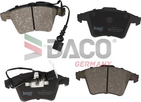 DACO Germany 324210 - Bremžu uzliku kompl., Disku bremzes www.autospares.lv