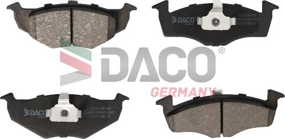 DACO Germany 324737 - Bremžu uzliku kompl., Disku bremzes www.autospares.lv