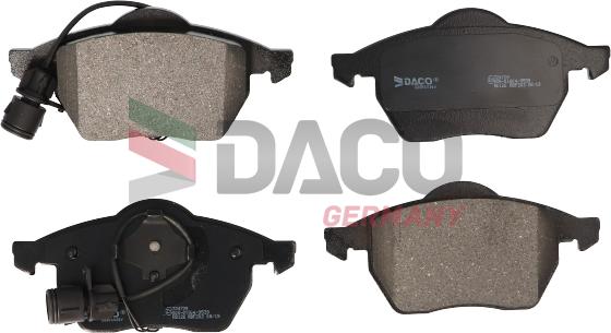 DACO Germany 324729 - Bremžu uzliku kompl., Disku bremzes autospares.lv