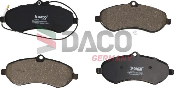 DACO Germany 320607 - Bremžu uzliku kompl., Disku bremzes www.autospares.lv