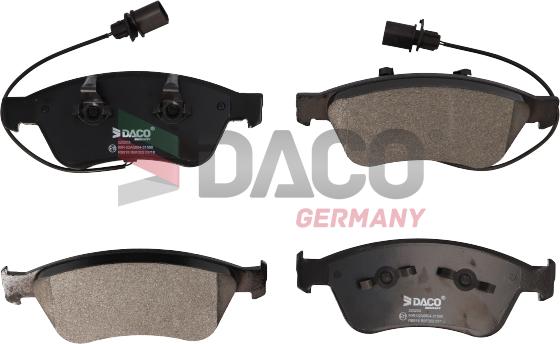 DACO Germany 320203 - Bremžu uzliku kompl., Disku bremzes autospares.lv