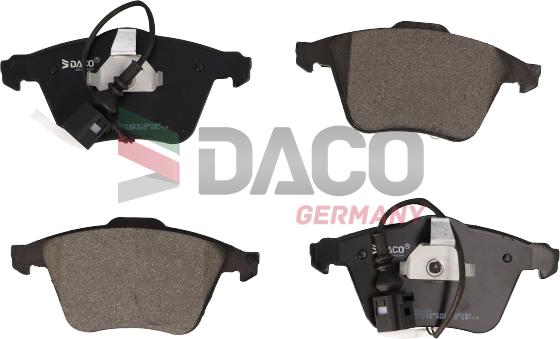 DACO Germany 320221 - Bremžu uzliku kompl., Disku bremzes autospares.lv