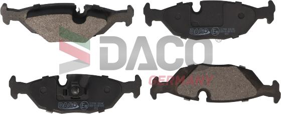 DACO Germany 321509 - Bremžu uzliku kompl., Disku bremzes autospares.lv