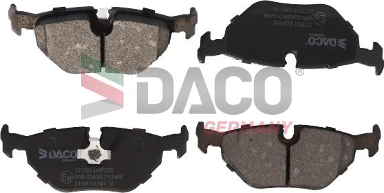 DACO Germany 321507 - Bremžu uzliku kompl., Disku bremzes autospares.lv