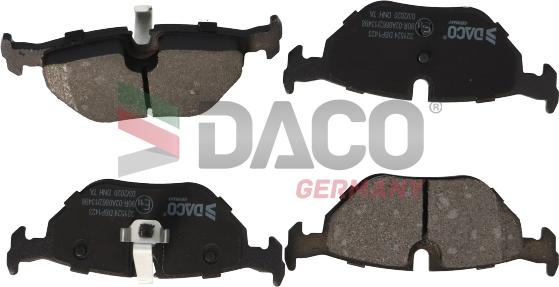 DACO Germany 321524 - Bremžu uzliku kompl., Disku bremzes autospares.lv