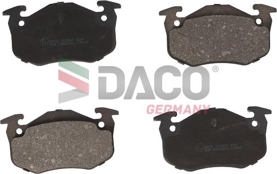 DACO Germany 323927 - Bremžu uzliku kompl., Disku bremzes autospares.lv