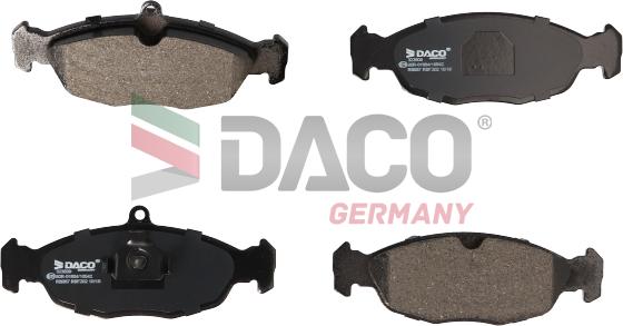 DACO Germany 323609 - Bremžu uzliku kompl., Disku bremzes autospares.lv