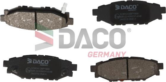 DACO Germany 323634 - Bremžu uzliku kompl., Disku bremzes www.autospares.lv