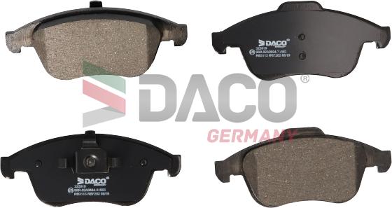 DACO Germany 323019 - Bremžu uzliku kompl., Disku bremzes autospares.lv