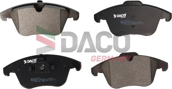 DACO Germany 322570 - Bremžu uzliku kompl., Disku bremzes www.autospares.lv