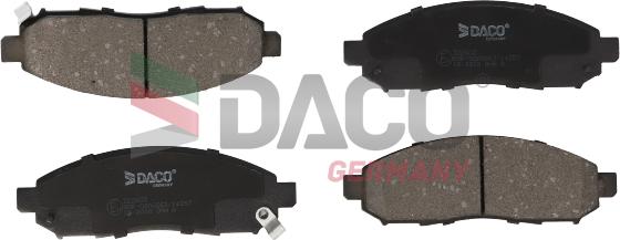 DACO Germany 322603 - Bremžu uzliku kompl., Disku bremzes www.autospares.lv