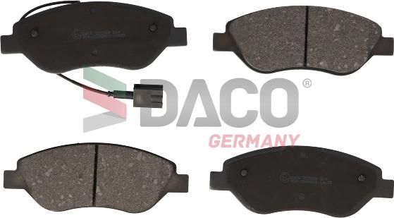 DACO Germany 322369 - Bremžu uzliku kompl., Disku bremzes www.autospares.lv