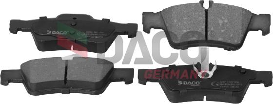 DACO Germany 322312 - Bremžu uzliku kompl., Disku bremzes www.autospares.lv