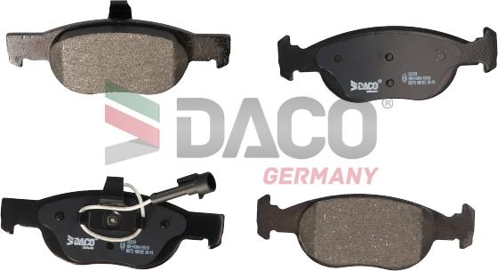 DACO Germany 322339 - Bremžu uzliku kompl., Disku bremzes autospares.lv