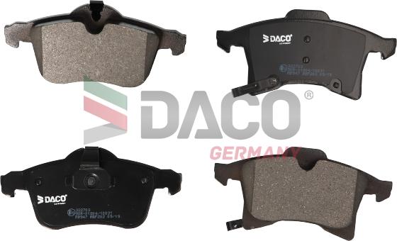 DACO Germany 322703 - Bremžu uzliku kompl., Disku bremzes www.autospares.lv