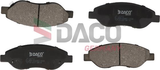 DACO Germany 322711 - Bremžu uzliku kompl., Disku bremzes autospares.lv