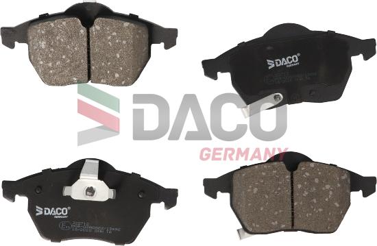 DACO Germany 322712 - Bremžu uzliku kompl., Disku bremzes autospares.lv