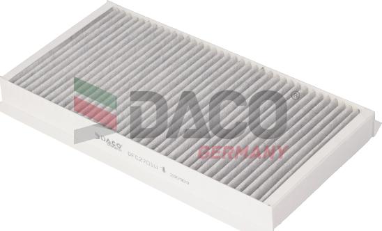 DACO Germany DFC2701W - Filtrs, Salona telpas gaiss www.autospares.lv