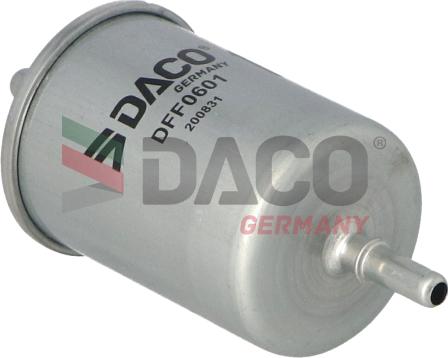 DACO Germany DFF0601 - Degvielas filtrs autospares.lv