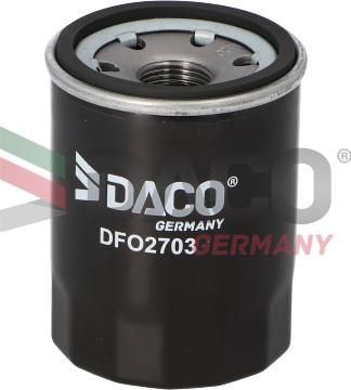 DACO Germany DFO2703 - Масляный фильтр www.autospares.lv