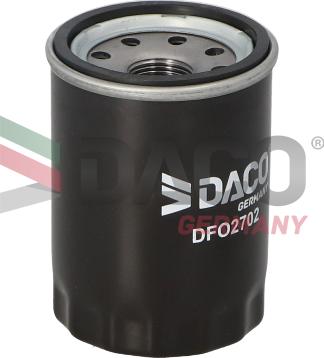 DACO Germany DFO2702 - Oil Filter www.autospares.lv