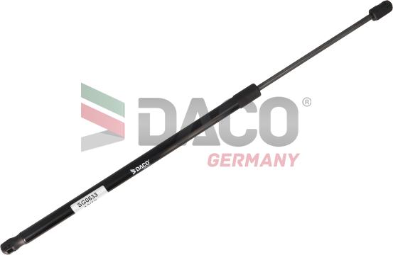 DACO Germany SG0633 - Gāzes atspere, Aizmugurējais stikls www.autospares.lv