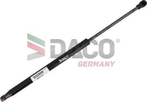 DACO Germany SG3909 - Gāzes atspere, Bagāžas / Kravas nodalījuma vāks www.autospares.lv