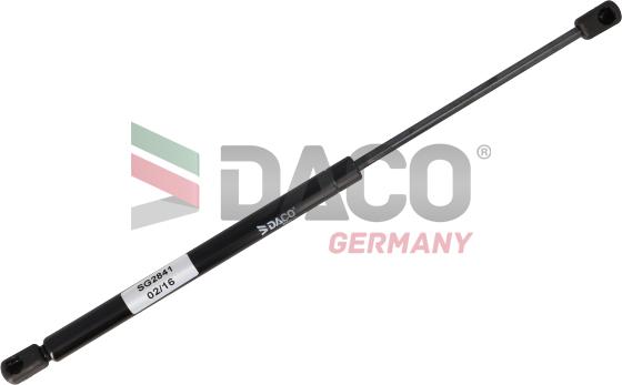 DACO Germany SG2841 - Gāzes atspere, Bagāžas / Kravas nodalījuma vāks www.autospares.lv