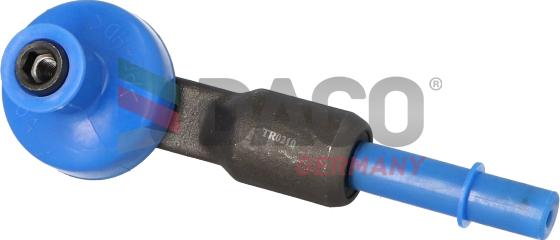 DACO Germany TR0210 - Наконечник рулевой тяги, шарнир www.autospares.lv