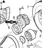 DAF 1695242 - Siksnas spriegotājs, Ķīļsiksna www.autospares.lv