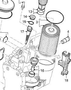 DAF 164 3070 - Eļļas filtrs www.autospares.lv