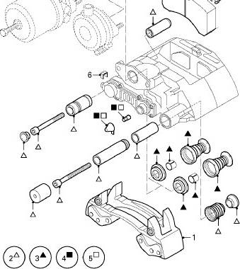 DAF 1 639 100 - Remkomplekts, Bremžu suports www.autospares.lv