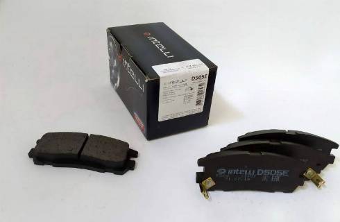 Dafmi D505E - Тормозные колодки, дисковые, комплект www.autospares.lv