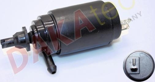 DAKAtec 40019W - Water Pump, window cleaning www.autospares.lv