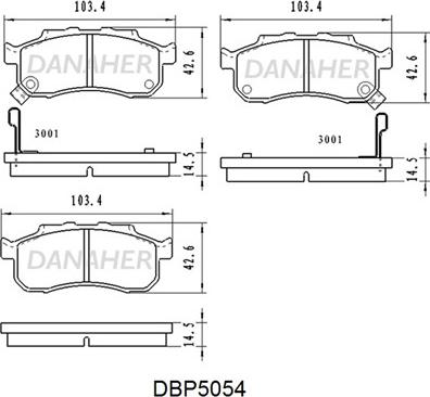 BOSCH 0 986 AB2 671 - Тормозные колодки, дисковые, комплект www.autospares.lv