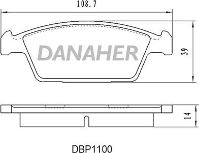 Akebono AN-8105KE - Bremžu uzliku kompl., Disku bremzes www.autospares.lv