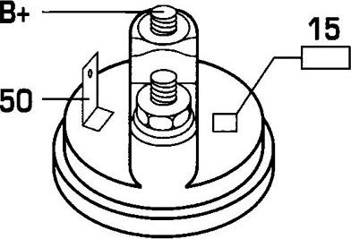 DA SILVA 040015 - Starteris autospares.lv