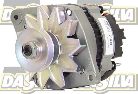 DA SILVA 01418 - Alternator www.autospares.lv