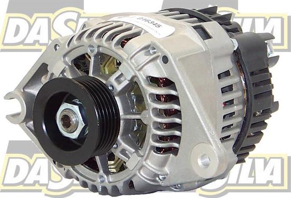 DA SILVA 016345 - Alternator www.autospares.lv