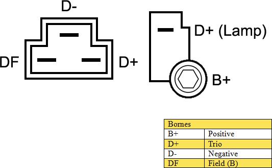 DA SILVA 016306 - Alternator www.autospares.lv