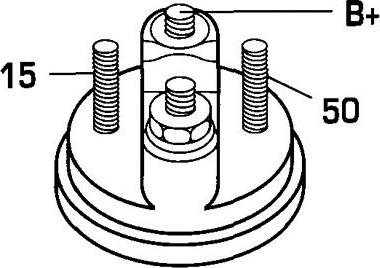 DA SILVA 060975 - Starteris autospares.lv