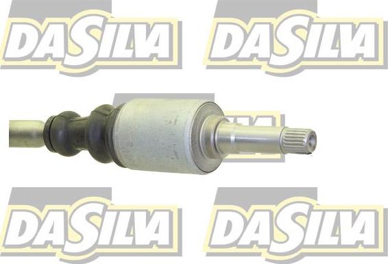 DA SILVA 1210AT - Piedziņas vārpsta www.autospares.lv