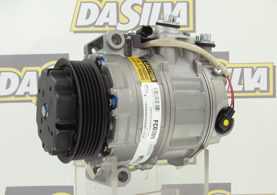 DA SILVA FC0269 - Compressor, air conditioning www.autospares.lv