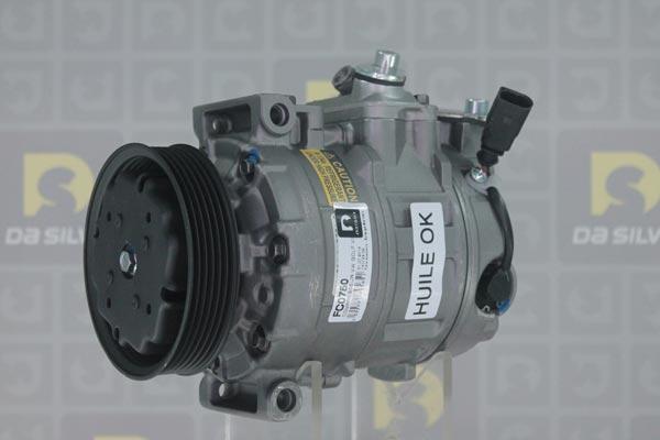 DA SILVA FC0750 - Compressor, air conditioning www.autospares.lv