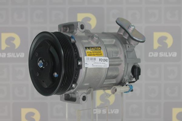 DA SILVA FC1242 - Compressor, air conditioning www.autospares.lv