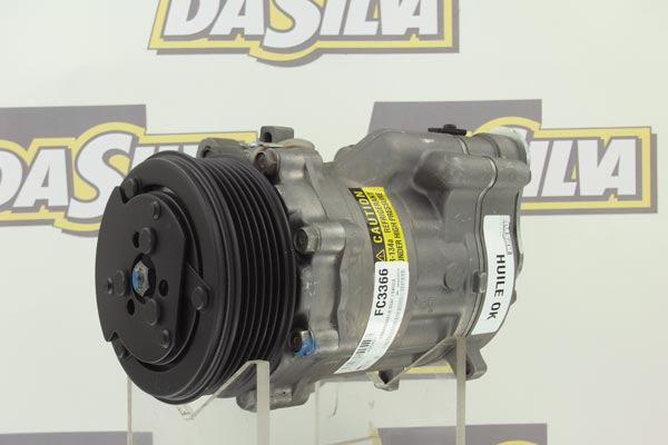 DA SILVA FC3366 - Compressor, air conditioning www.autospares.lv