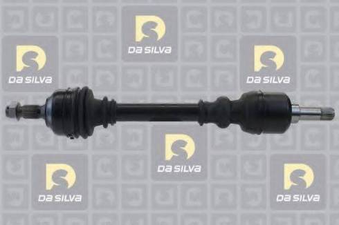 DA SILVA JC186 - Piedziņas vārpsta autospares.lv