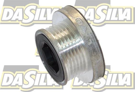 DA SILVA PRL022 - Pulley, alternator, freewheel clutch www.autospares.lv