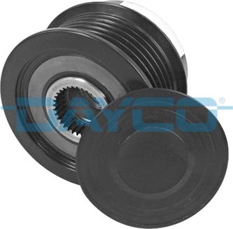 Dayco ALP2411 - Шкив генератора, муфта www.autospares.lv