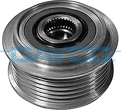 Dayco ALP2485 - Шкив генератора, муфта www.autospares.lv